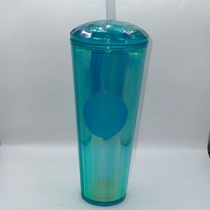 Starbucks iridescent Teal Tumbler